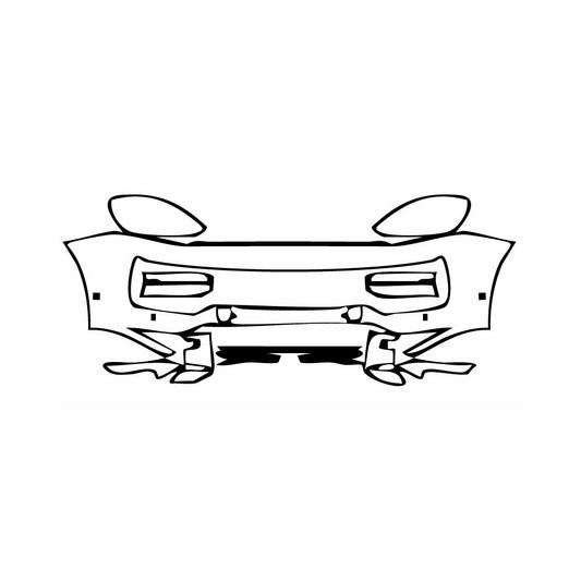 Pre-Cut PPF Porsche Cayenne Turbo E-Hybrid 2024 - PPF-Kits