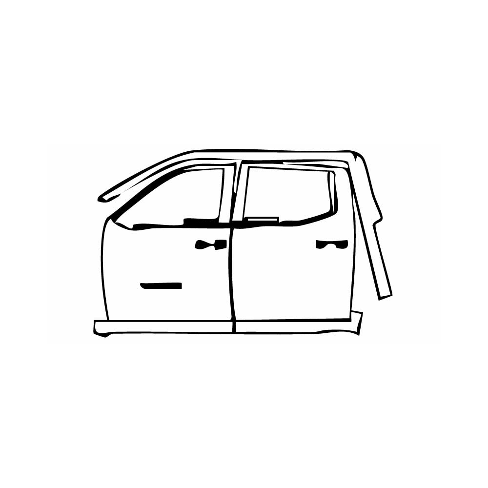 Pre-Cut PPF Toyota Tundra CrewMax SR 2025 - PPF-Kits