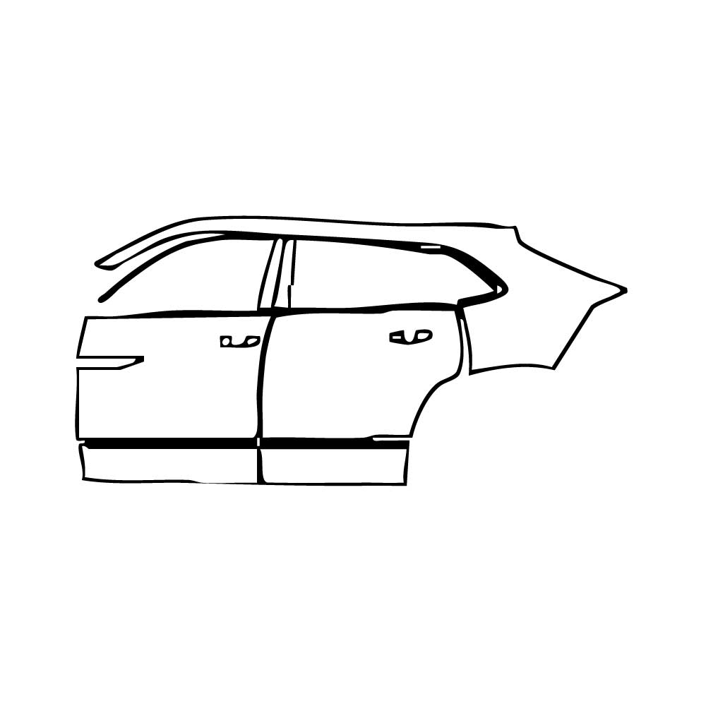 Pre-Cut PPF Volkswagen Atlas Cross Sport (US) SEL R-Line 2025 - PPF-Kits