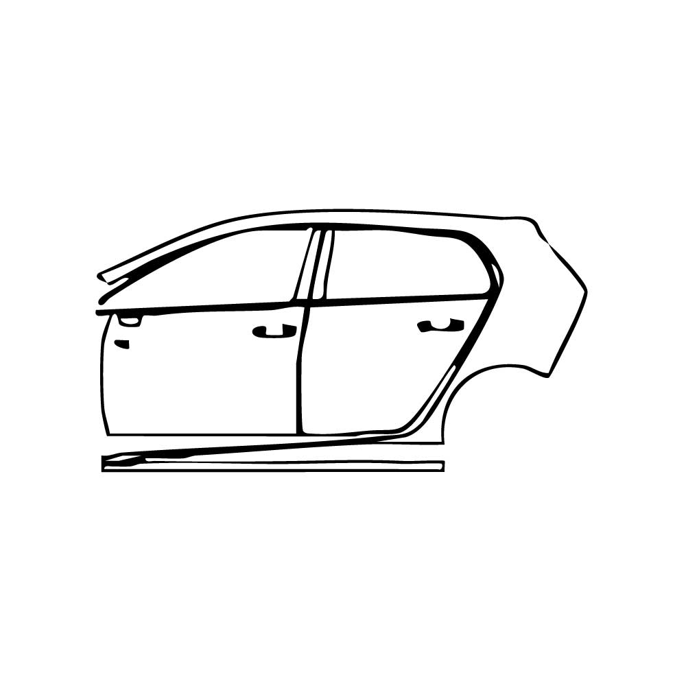 Pre-Cut PPF Volkswagen Golf Golf R-line 2025 - PPF-Kits
