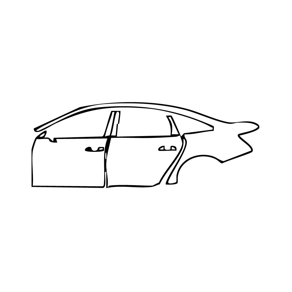 Pre-Cut PPF Audi A6 A6L S-line 2024 - PPF-Kits