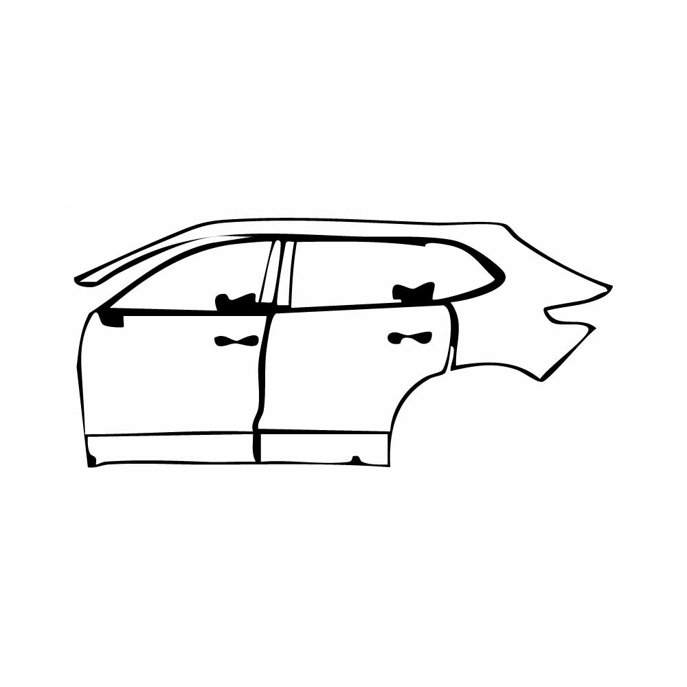 Pre-Cut PPF Volkswagen Tiguan L Pro Base 2024 - PPF-Kits