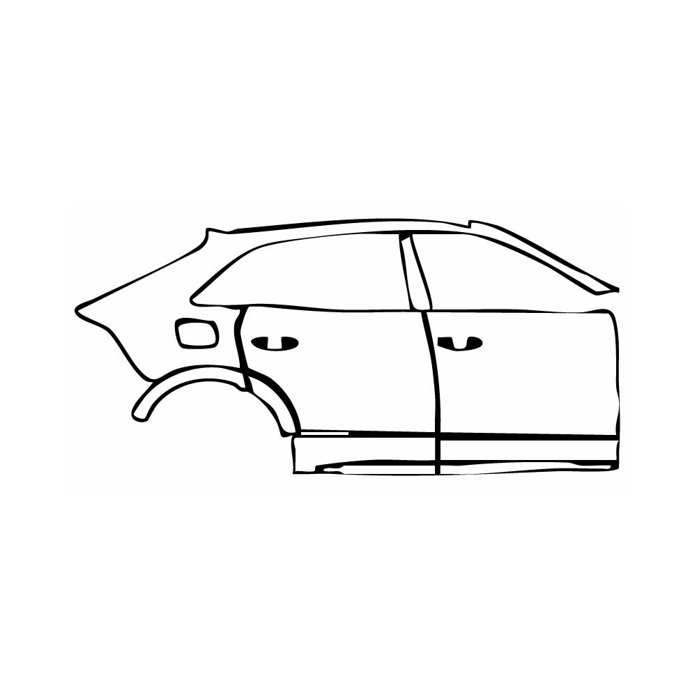 Pre-Cut PPF Audi Q8 Base 2020 - PPF-Kits