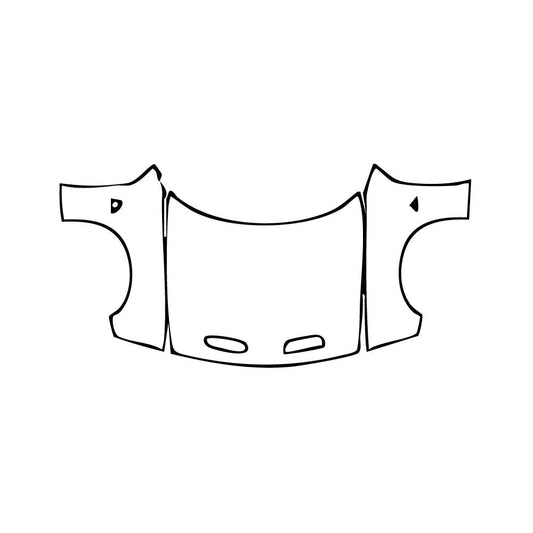 Pre-Cut PPF Dodge Challenger Standard body SRT HELLCAT 2019 - PPF-Kits