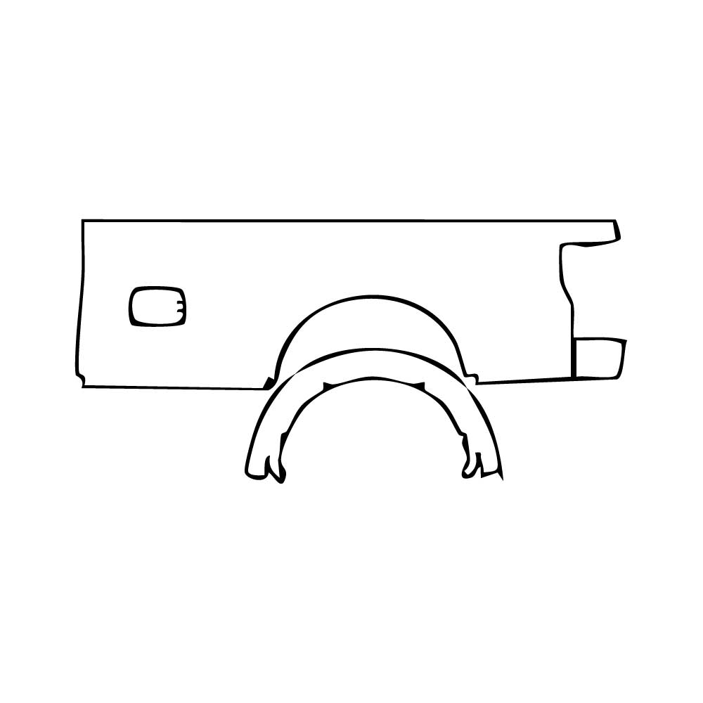 Pre-Cut PPF Ford Super Duty F-250 Crew Cab Limited 2020 - PPF-Kits