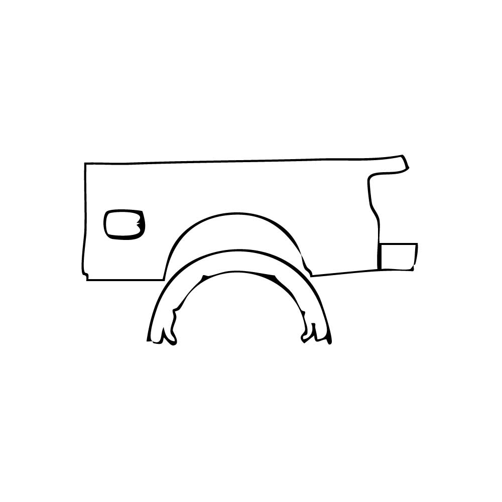 Pre-Cut PPF Ford Super Duty F-250 Crew Cab Limited 2020 - PPF-Kits