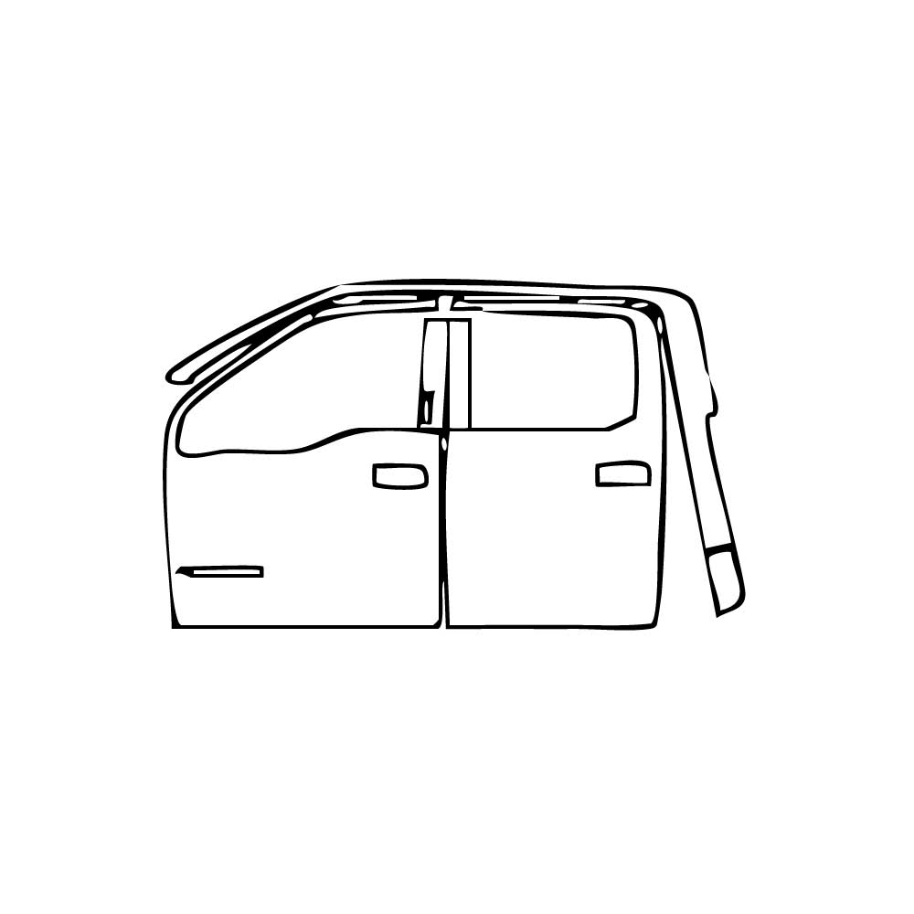 Pre-Cut PPF Ford Super Duty F-250 Crew Cab Limited 2020 - PPF-Kits