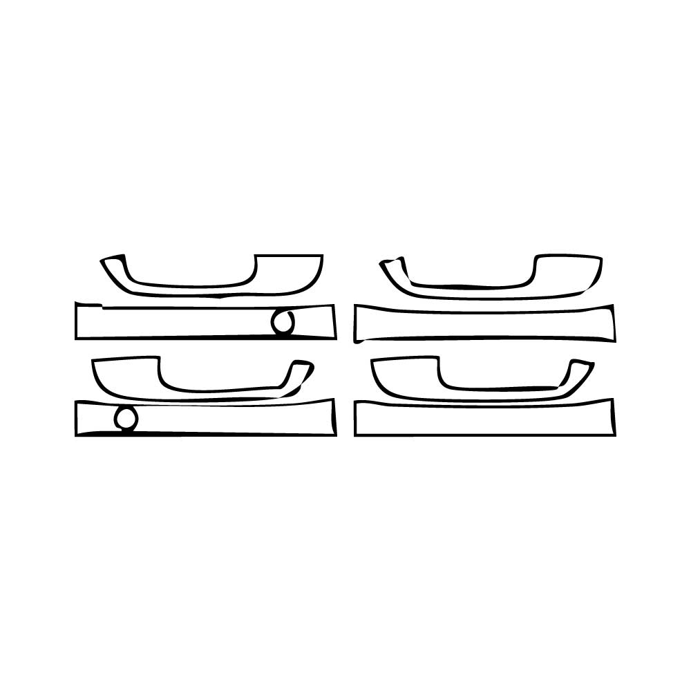 Pre-Cut PPF Ford Super Duty F-250 Crew Cab Lariat 2020 - PPF-Kits