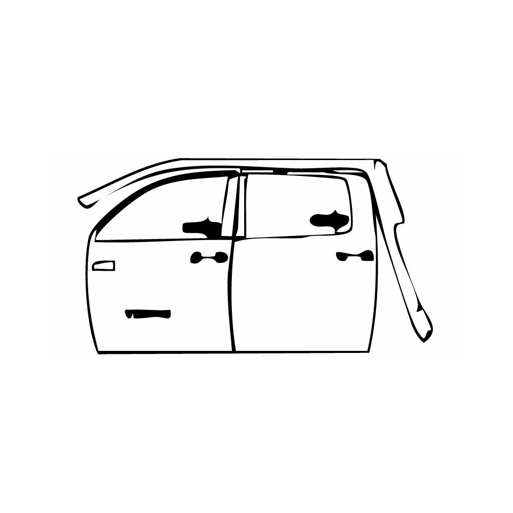 Pre-Cut PPF Toyota Tundra CrewMax SR5 2014 - PPF-Kits