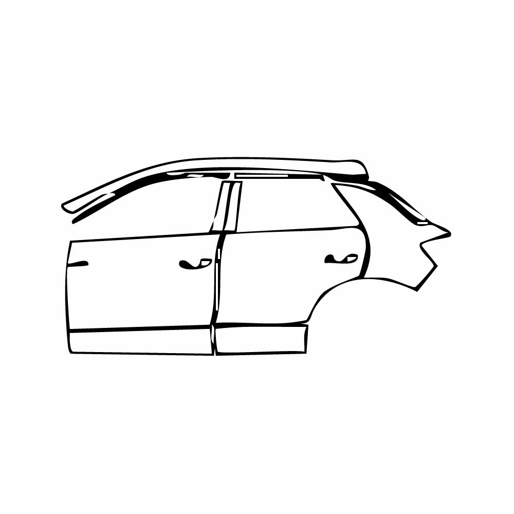 Pre-Cut PPF Volkswagen T-Roc (EU) R 2018 - PPF-Kits