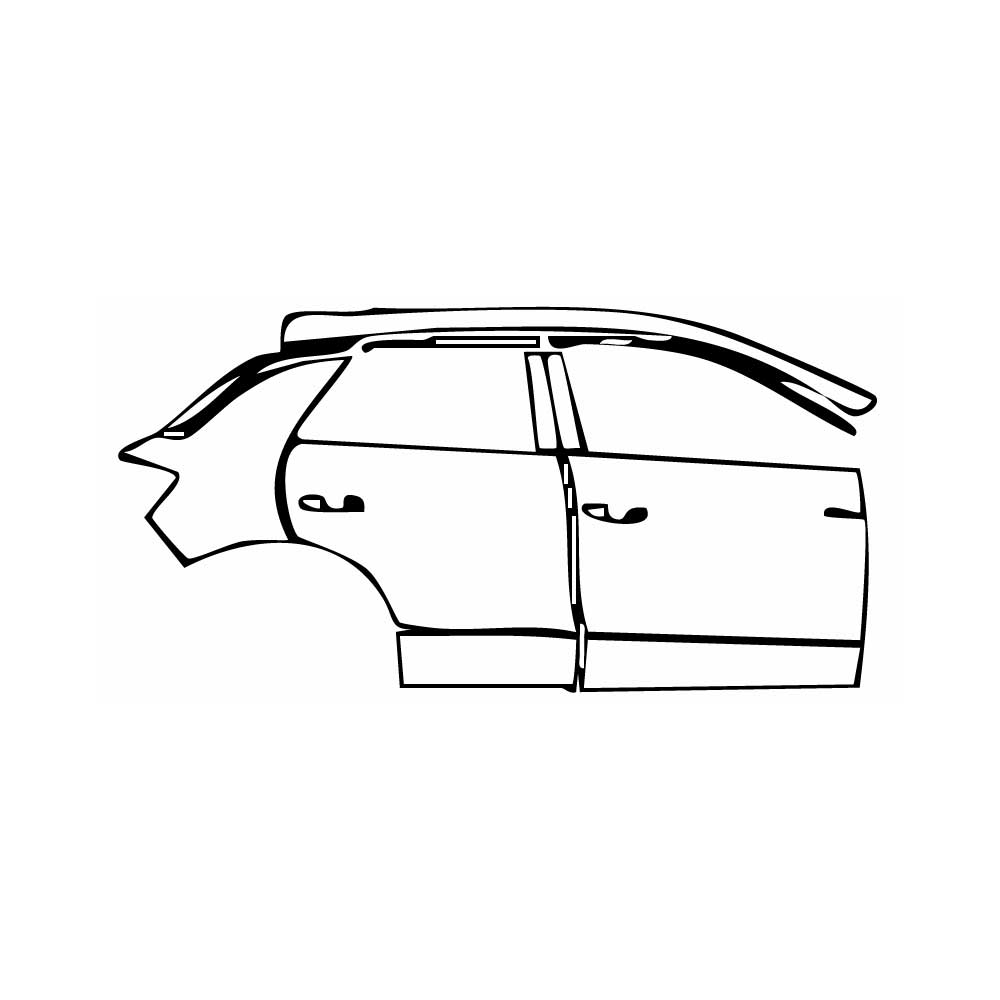 Pre-Cut PPF Volkswagen T-Roc (EU) R 2018 - PPF-Kits