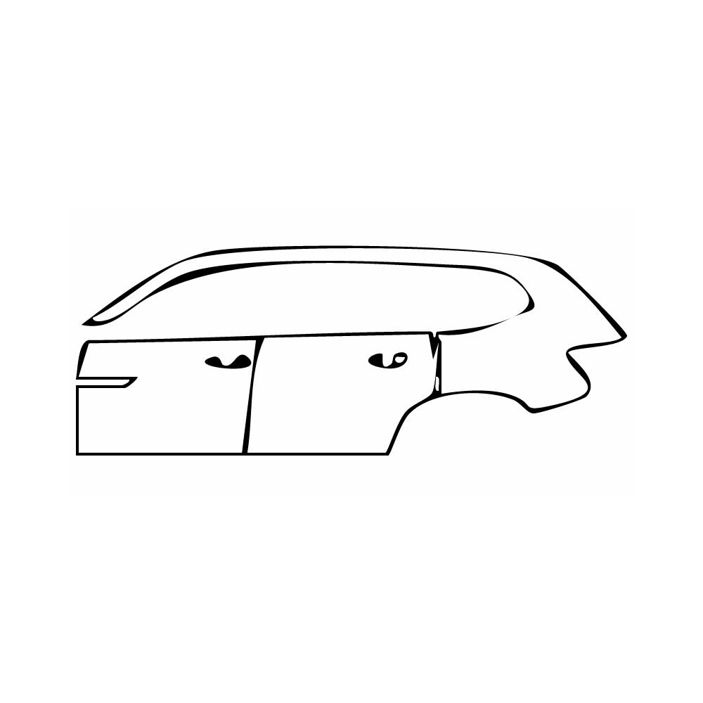 Pre-Cut PPF Volkswagen Teramont 2017 - PPF-Kits