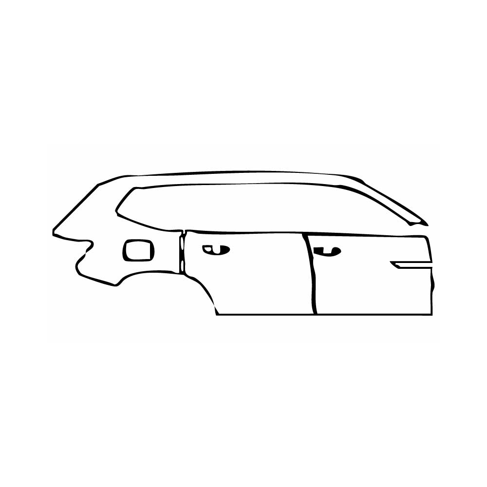 Pre-Cut PPF Volkswagen Teramont 2017 - PPF-Kits