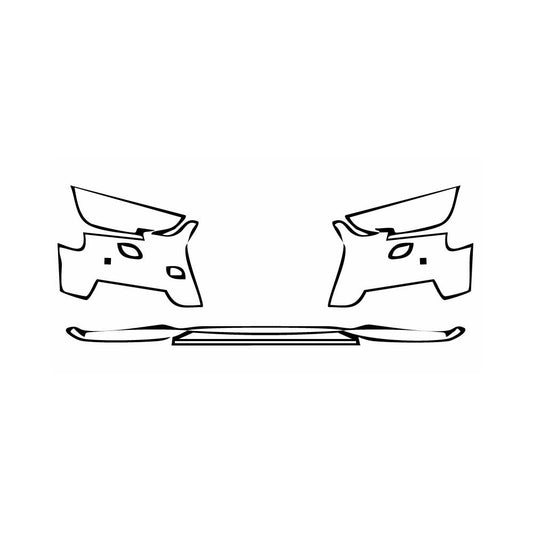 Pre-Cut PPF Audi A4 A4 allroad quattro 2017 - PPF-Kits