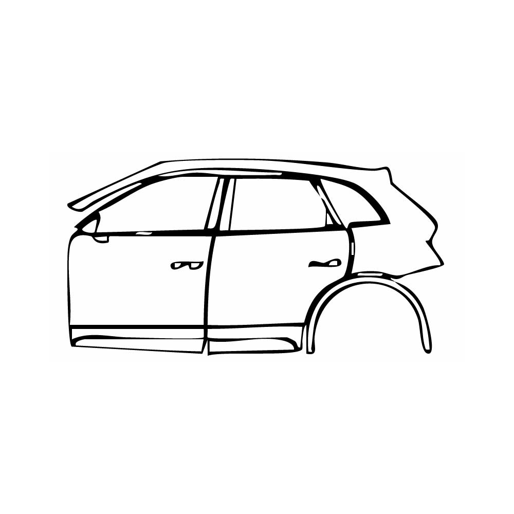 Pre-Cut PPF Audi Q5 Extended Wheelbase Base 2018 - PPF-Kits