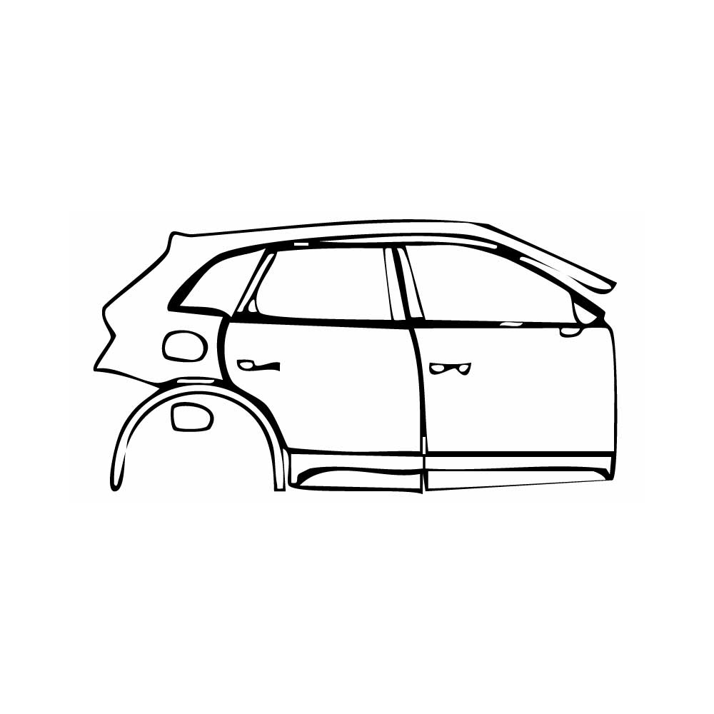 Pre-Cut PPF Audi Q5 Extended Wheelbase Base 2018 - PPF-Kits