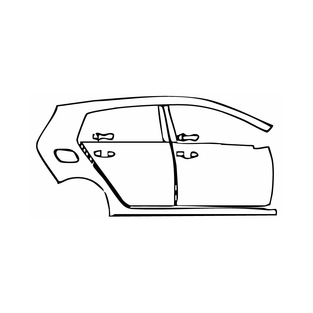 Pre-Cut PPF Volkswagen Golf Golf Base 2014 - PPF-Kits