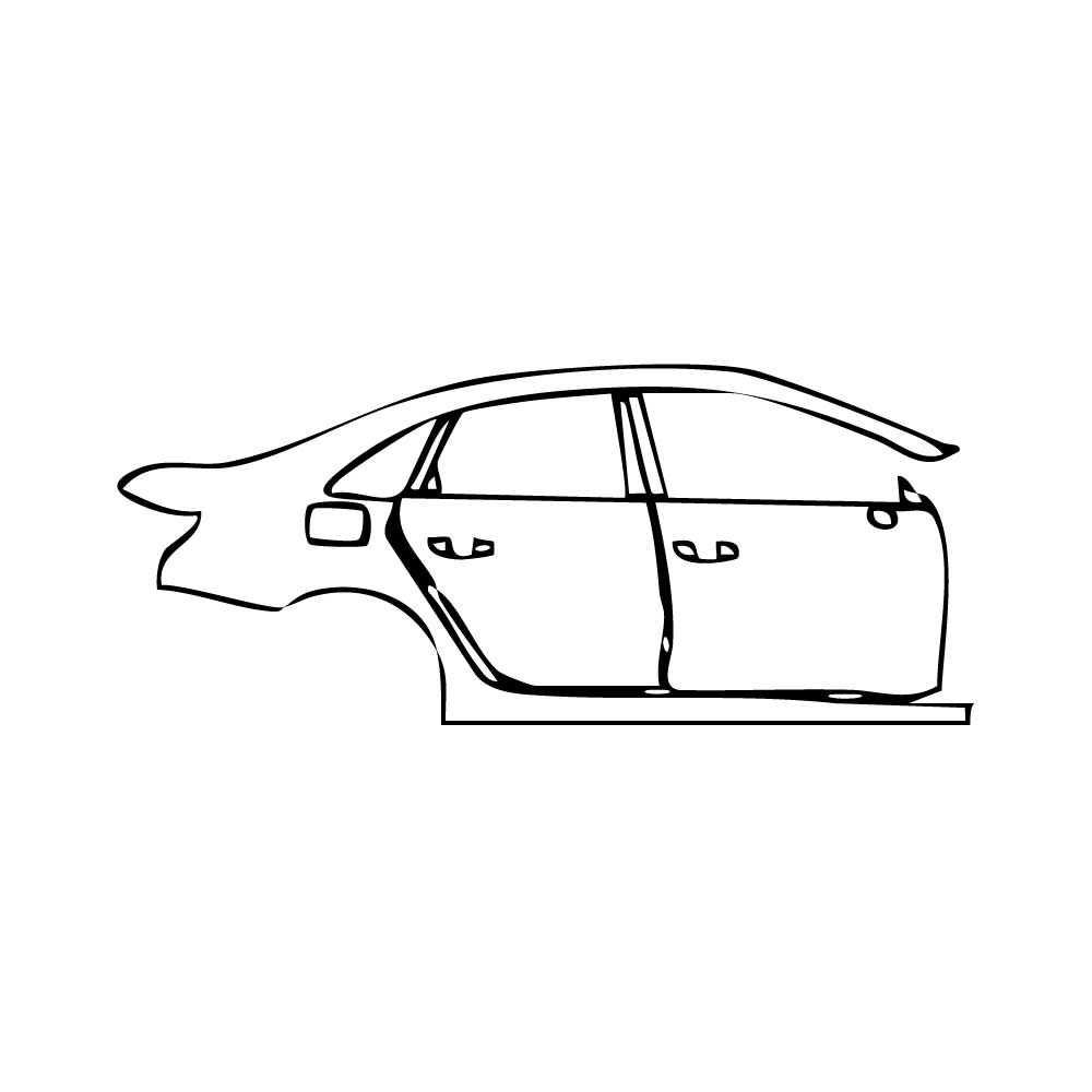 Pre-Cut PPF Audi A4 A4 Saloon Sedan Base 2017 - PPF-Kits