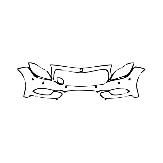 Pre-Cut PPF Mercedes-Benz CLS Sedan Amgline 2015 - PPF-Kits