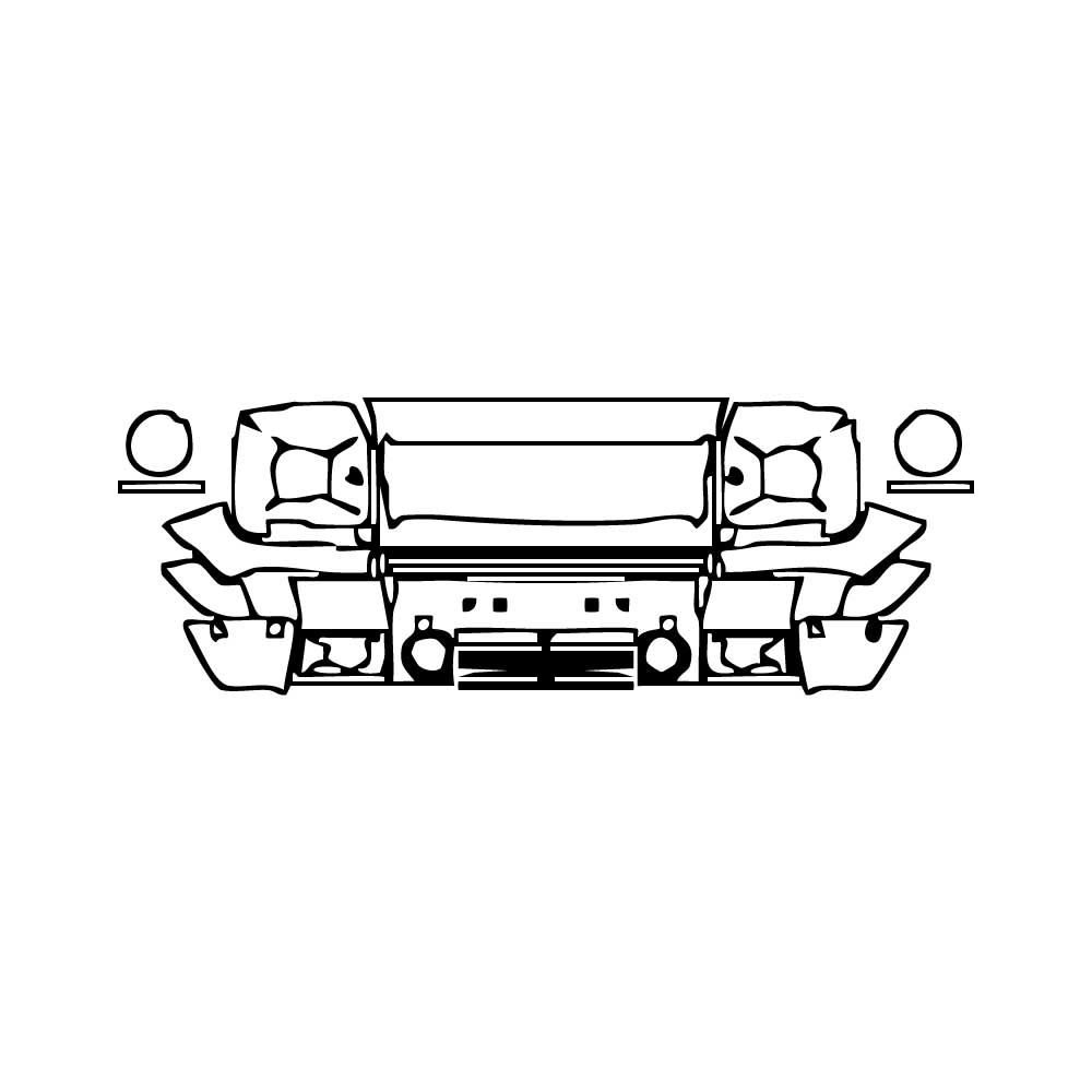 Pre-Cut PPF Mercedes-Benz G Class G500 2013 - PPF-Kits