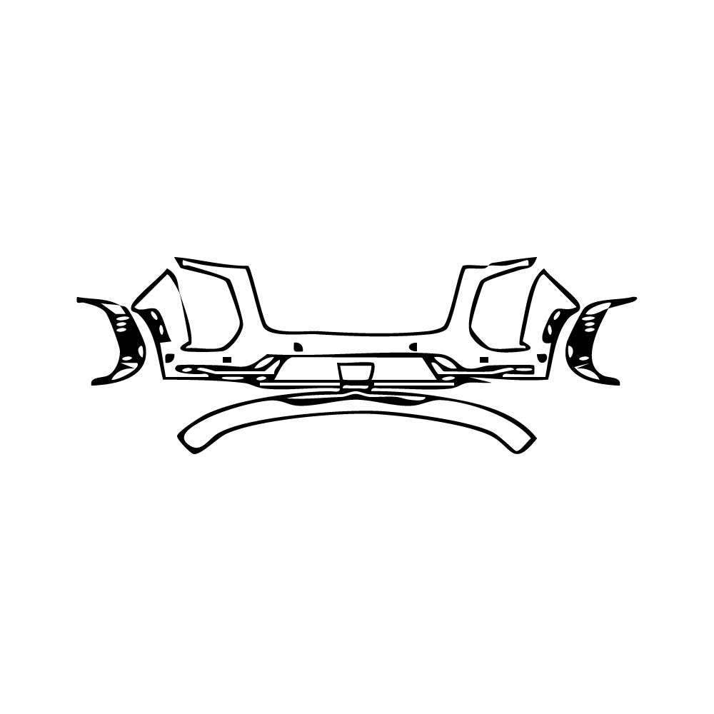 Pre-Cut PPF Cadillac Escalade Standard Wheelbase Luxury 2025 - PPF-Kits
