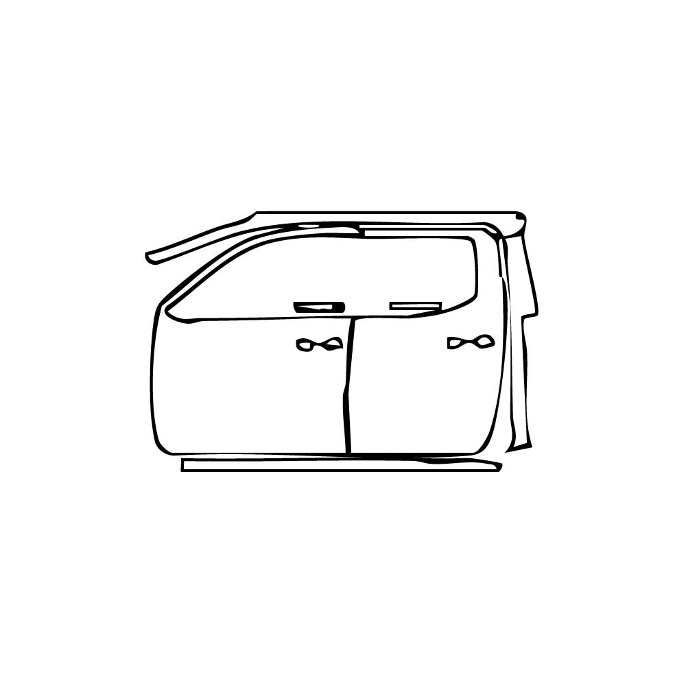 Pre-Cut PPF Toyota Tacoma Double Cab TRD Off-Road 2025 - PPF-Kits