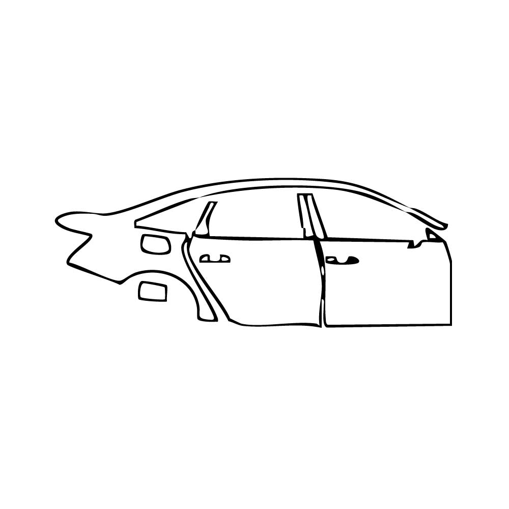 Pre-Cut PPF Audi A6 A6L S-line 2025 - PPF-Kits