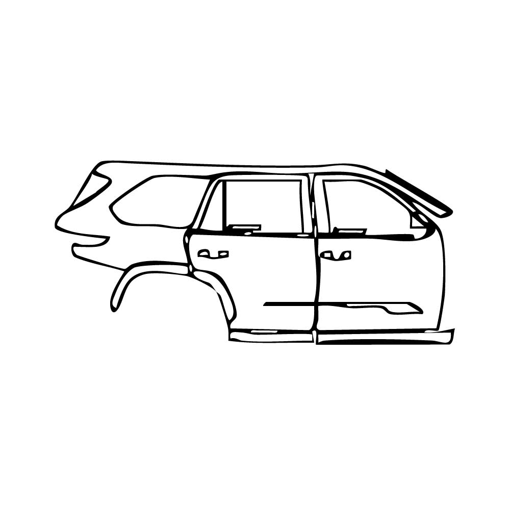 PPF prédécoupé Toyota Sequoia Capstone 2025