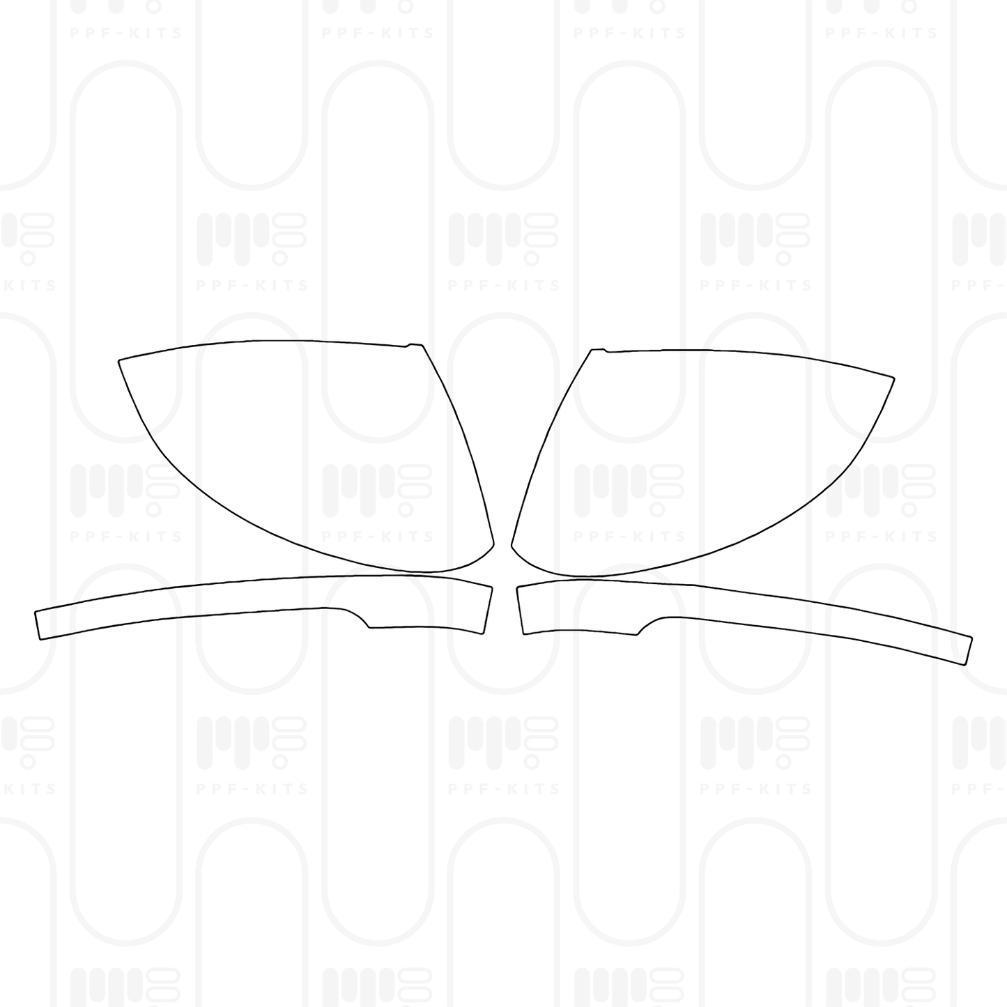 PPF prédécoupé Volkswagen T-Roc (EU) R-line 2025