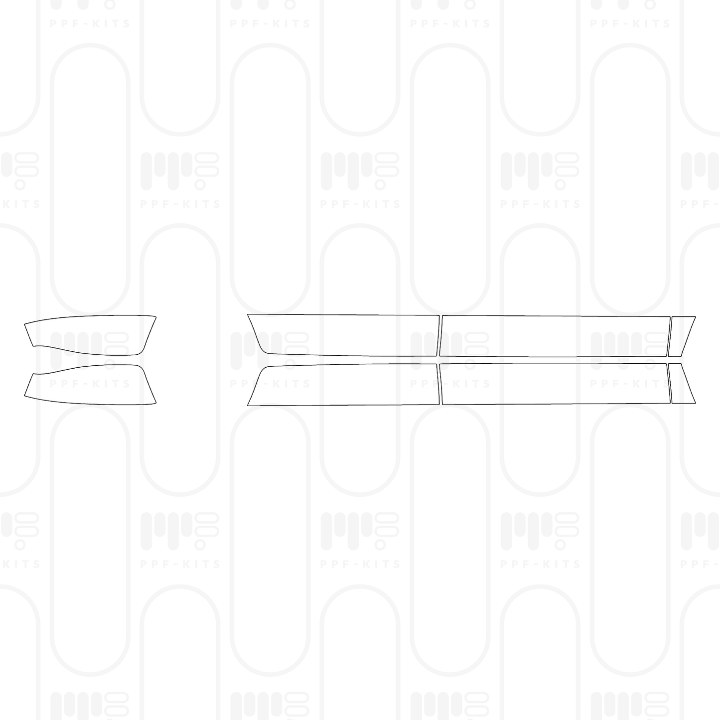 Pre-Cut PPF Rivian R1S 2026