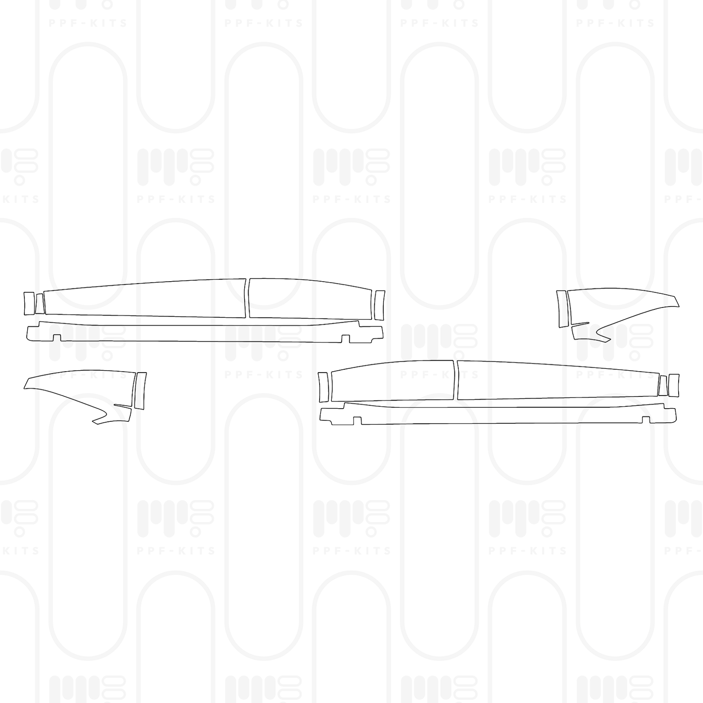 PPF prédécoupé Volkswagen ID.4 (CN) Crozz 2026