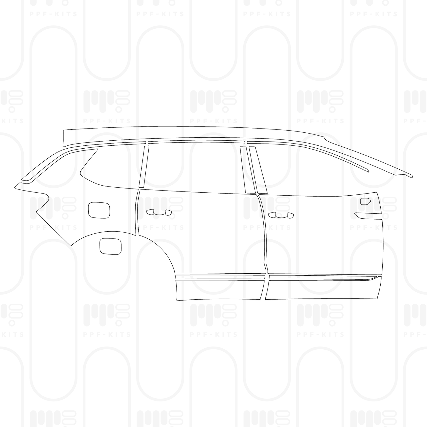 PPF prédécoupé Volkswagen Talagon Base 2026