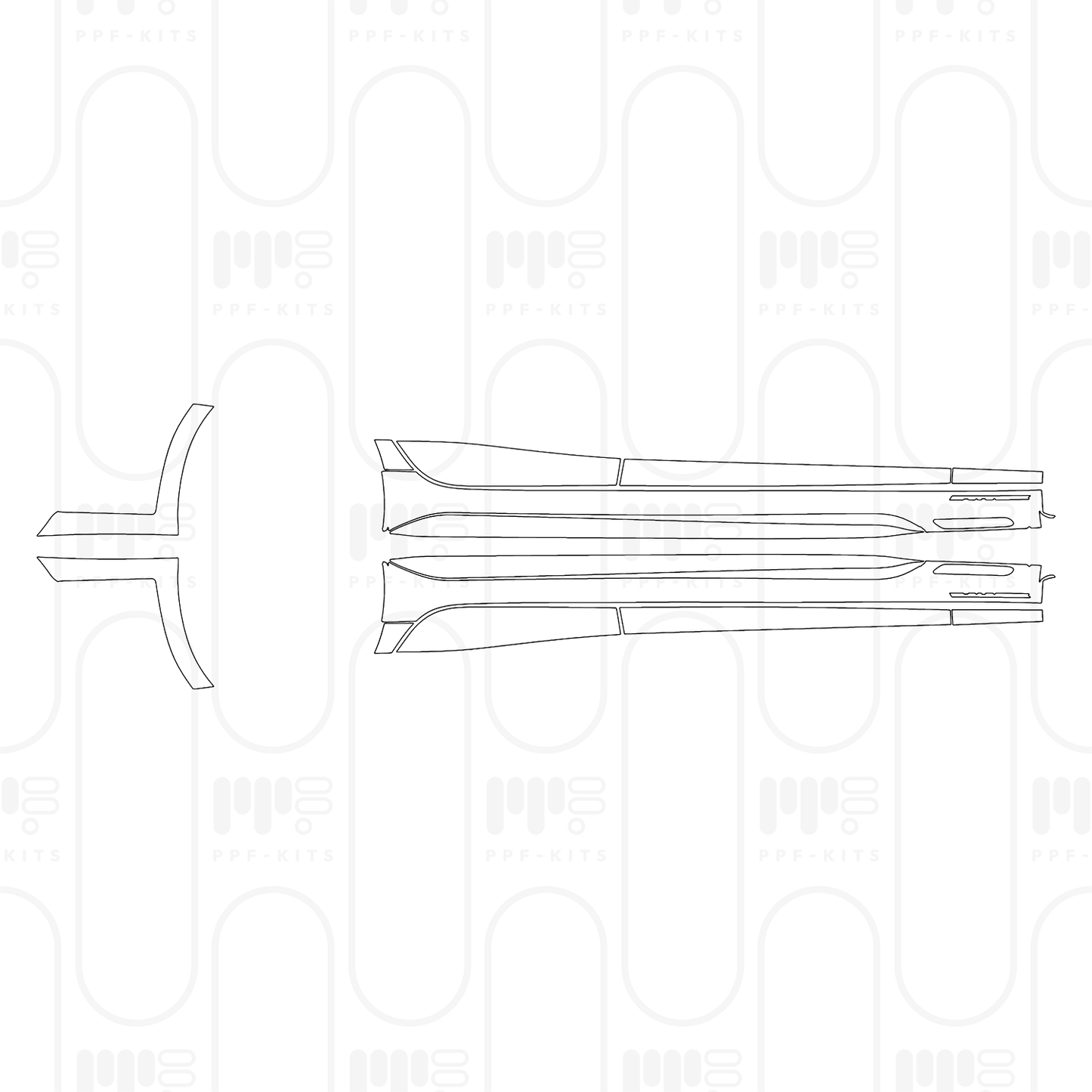 PPF prédécoupé BMW 3 Series Sedan M340i 2026