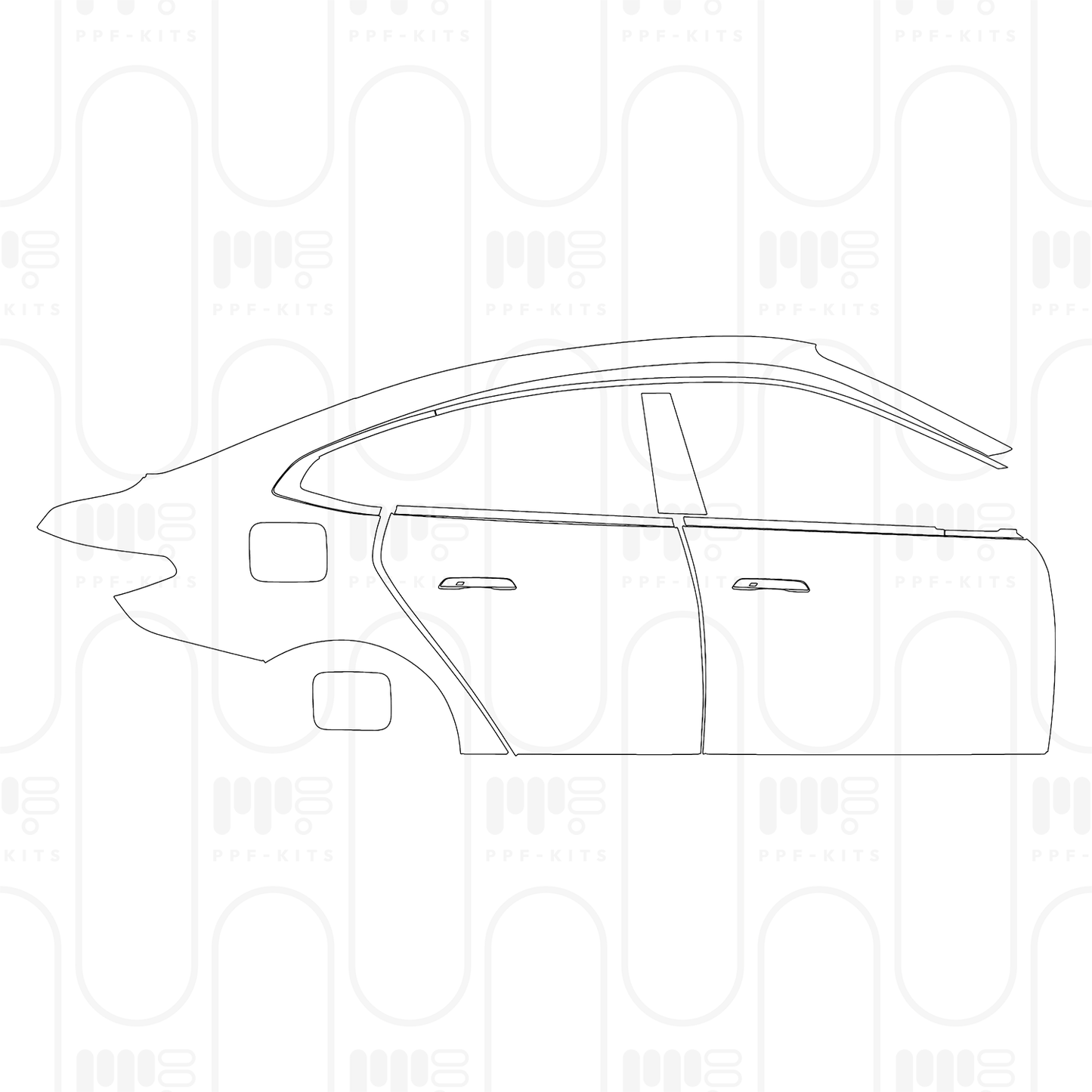 PPF prédécoupé BMW 4 Series Gran Coupe Sport 2025