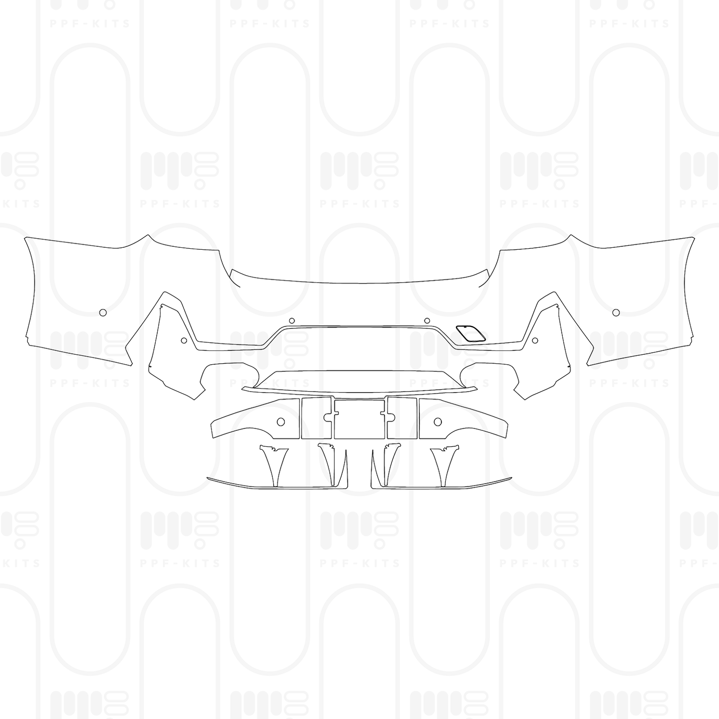 PPF prédécoupé BMW Alpina B3 GT Sedan 2024