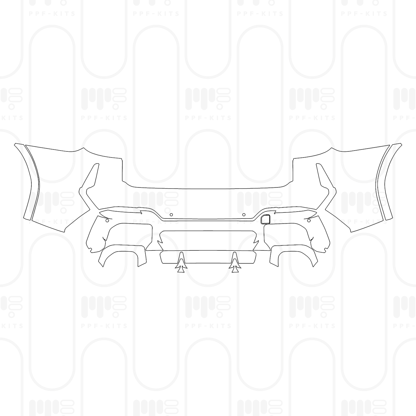 PPF prédécoupé BMW X3 Standard Wheelbase M Sport 2024
