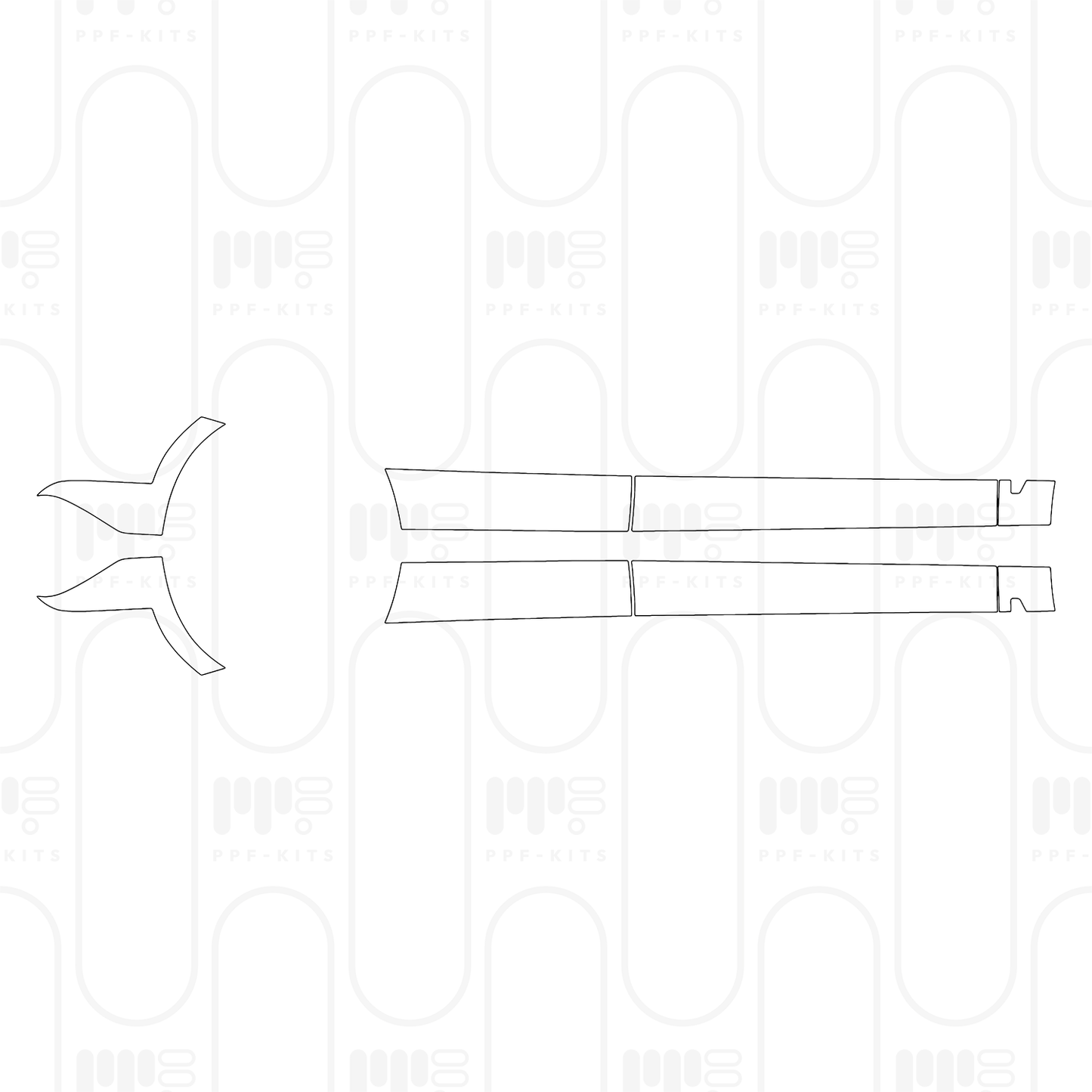 PPF prédécoupé BMW X5 Standard Wheelbase xLine 2025