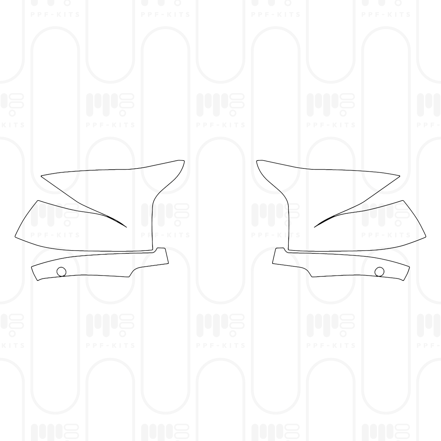 PPF prédécoupé BMW X5 M Competition 2025