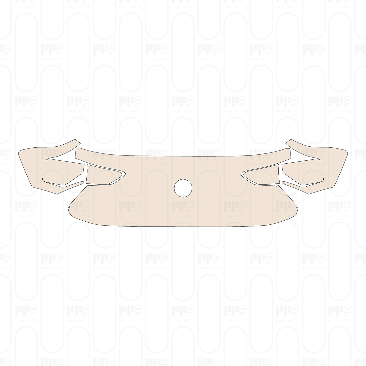 Pre-cut PPF pattern: Trunk Lid - Volkswagen Polo GTI 2025