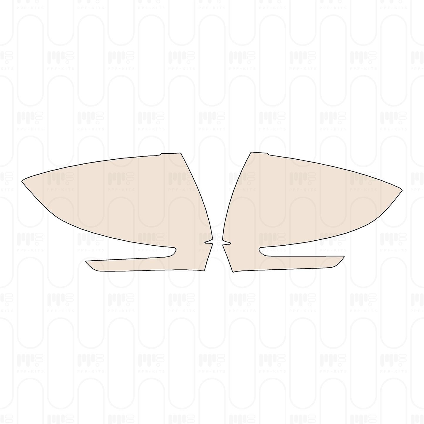 Pre-cut PPF pattern: Mirror - Volkswagen Tayron R-line 2025