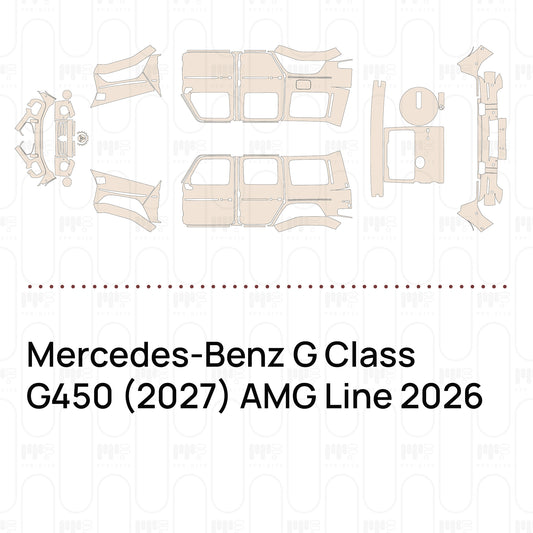 Mercedes-Benz G Class G450 (2027) AMG Line 2026 – PPF prédécoupé