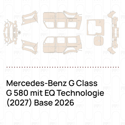 Mercedes-Benz G Class G450 (2027) Base 2026 – PPF prédécoupé