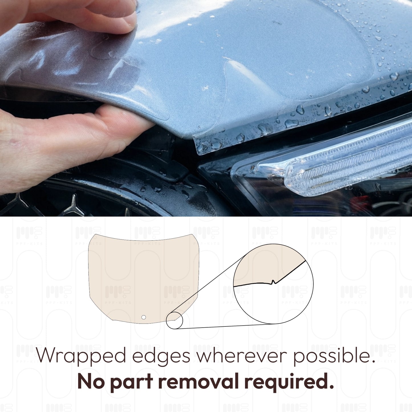 PPF prédécoupé Rolls-Royce Cullinan Series II Black Badge 2025