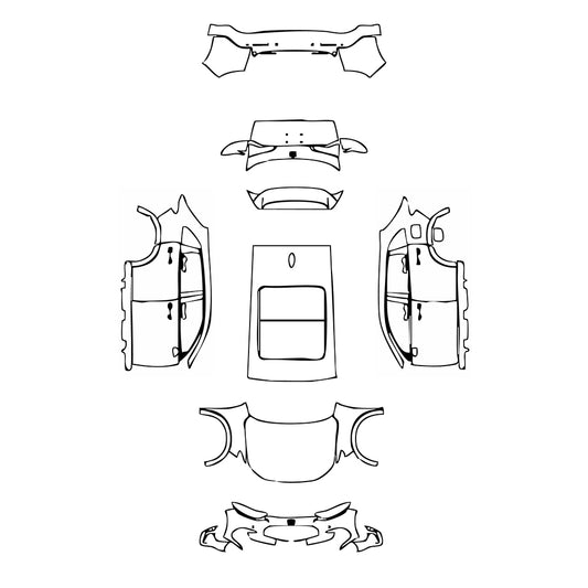 Pre-Cut PPF Honda ZR-V (CN) Sport Turbo 2022 - PPF-Kits
