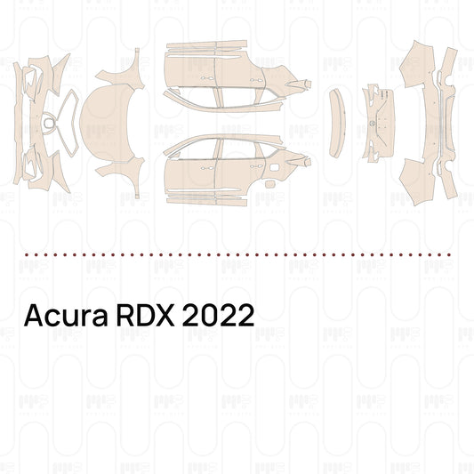 PPF prédécoupé Acura RDX 2022