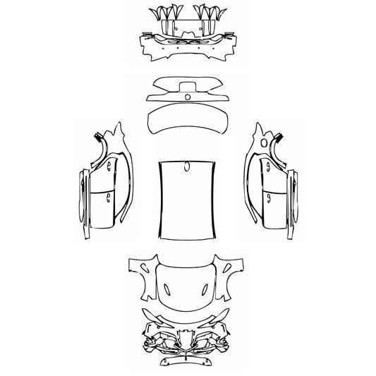 Pre-Cut PPF Alfa Romeo Giulia GTA 2024 - PPF-Kits