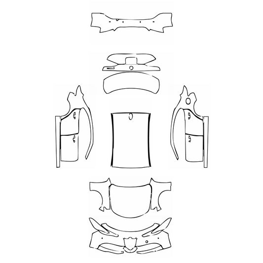 Pre-Cut PPF Alfa Romeo Giulia Sport 2018 - PPF-Kits