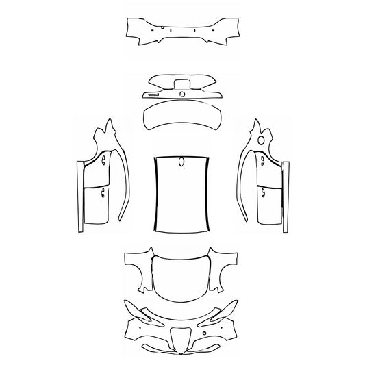 Pre-Cut PPF Alfa Romeo Giulia Sprint 2024 - PPF-Kits