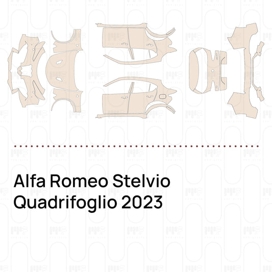 PPF prédécoupé Alfa Romeo Stelvio Quadrifoglio 2023