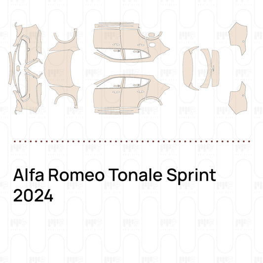 PPF prédécoupé Alfa Romeo Tonale Sprint 2024
